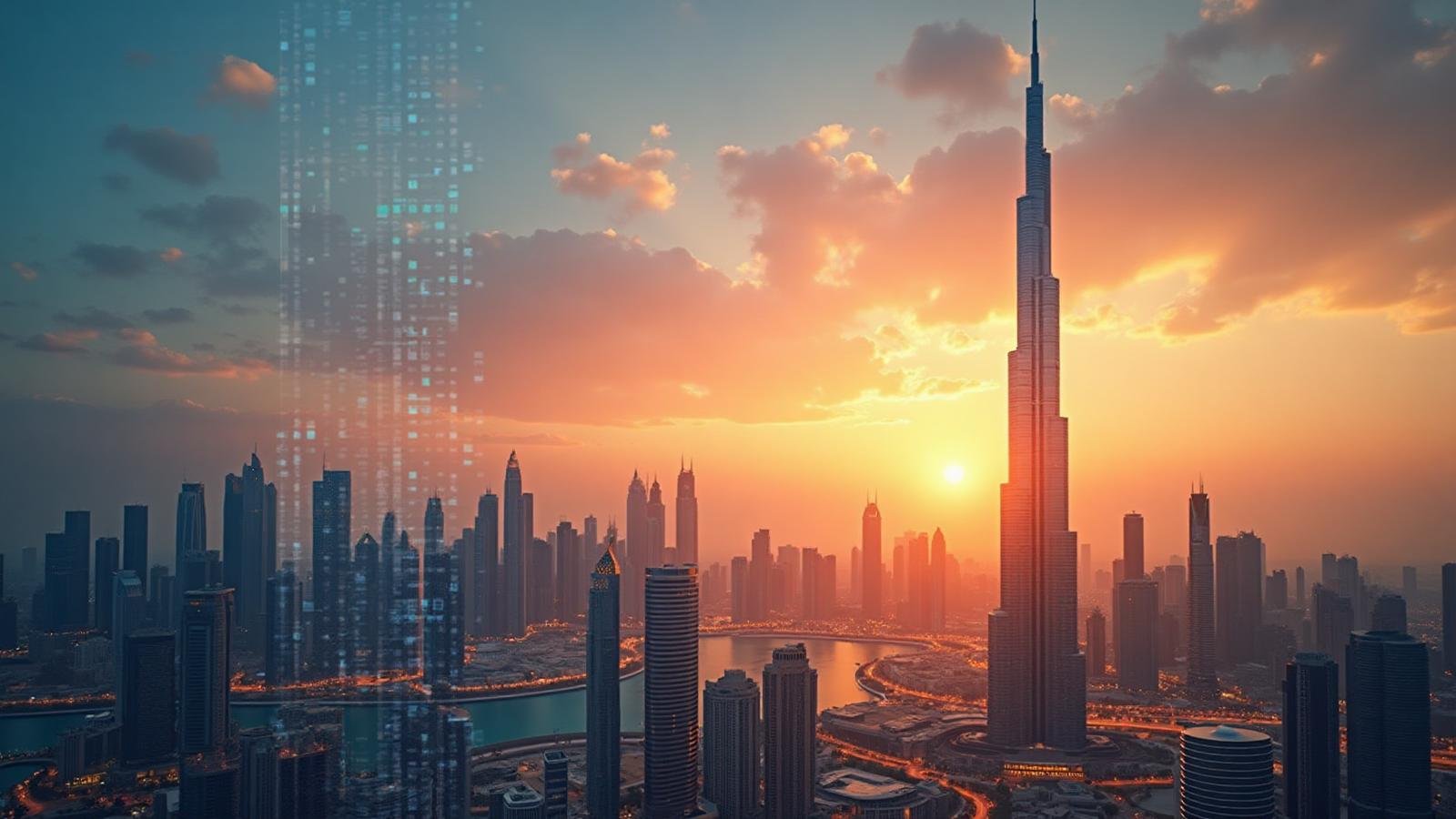 Dubai Skyline - TestUnity LLC UAE Presence